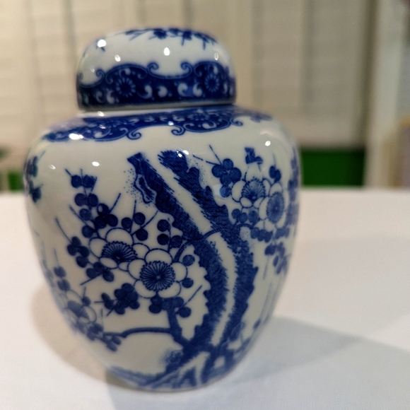 Other - Vintage Cherry Blossom Ginger Jar